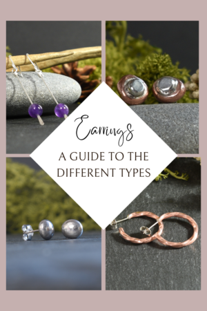 A grid displaying 4 different styles of earring
